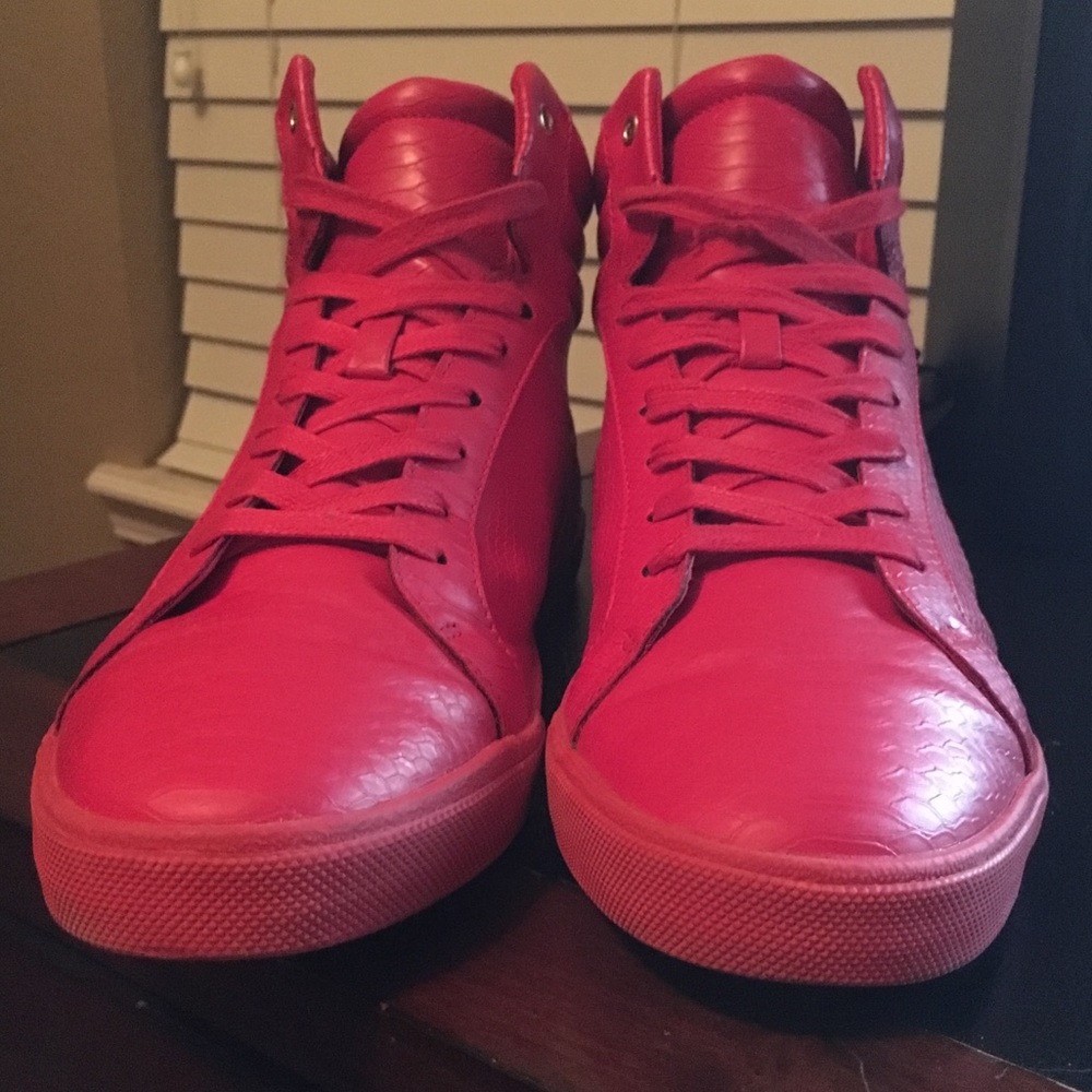 Zara high top sneakers